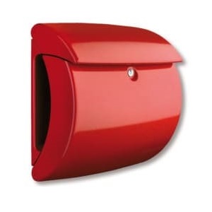 Briefkasten Modell Piano in rot