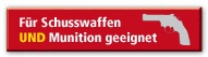 Tresor geeignet für Waffen und Munition